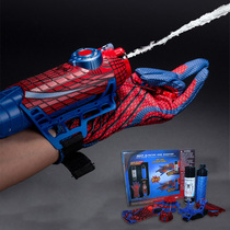 Equipped with boy real toy Spider Spider Man launcher black technology spit small wristband wrist rope spray