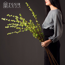 Modern minimalist simulation flower snow branch large bundle floor indoor living room Long Branch fake flower decoration flower green plant ornaments