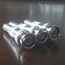 Monitoring equipment accessories BNC connector Adapter Free-welding screws to tighten the fixed spring tail line Q9 Joint