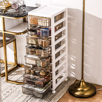 Table Lower Drawer Debris Shelf Cosmetics Office Desktop Containing Storage Box Document Containing Cabinet