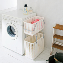 Japan imported like it portable laundry basket storage basket dirty laundry basket laundry basket storage finishing basket