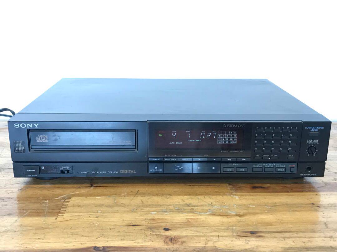 Sony CDP - 950 CD player original imported 120V voltage