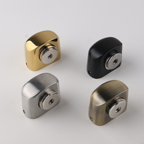 Taiwan Yibli black floor suction gold strong magnetic door suction Anti-collision toilet wall suction American invisible ground suction