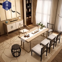 New Chinese Style Brief Modern Rectangular Desk Calligraphy Table Painting Table Tea Table Tea Table Tea Building Bar Table Casual Furniture
