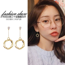 Temperament Joker ear clip no earrings female advanced earrings French students earrings sterling silver earrings