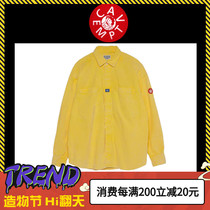 (Spot)CAVEMPT C E 20SSAW washed corduroy Harajuku mens and womens tooling shirt jacket jacket