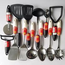 American imported stainless steel spatula stir-fry shovel soup spoon non-stick pan nylon tableware Western food kit Fruit tool