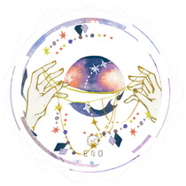 ENO picking up special inks and paper adhesive tapes bronzed handbills Cosmic Planet Handbills With off-type paper