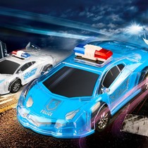 Electric resistant to fall music universal police car 110 toy car net reddits boy 2-3 year old children cool car sports car