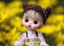 Original ob11 doll no makeup naked headband makeup still jujun resin head non-clay bj8 points single head baby