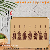 Customized Big Dipper Buddha statue painting Taoist statue photo frame stand boutique setting Beidou Zhenjun hanging painting knot