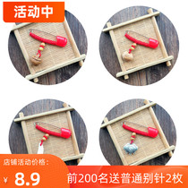 Pregnant women babies newborn babies young children safe brooch pure manual pressure exorcism blessing and safety