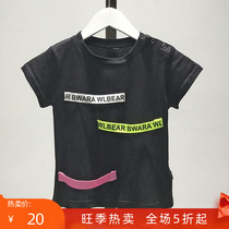 Child Clothing series ● Round collar Loose Short Sleeve Letters Webbing T-shirt Female Brand Discounted Womens Clothing 22 Spring New