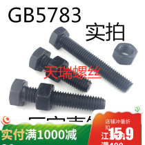 10 9 grade high strength full tooth thread external hexagon screw bolt M36 * 50*55*60*65*70*260