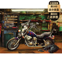 Spot COBBLE HILL imported puzzle 1000 pieces of motorcycle