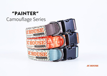 JC Explosion-proof Large Dog Item Circle Chest Back Traction Rope Pet Neck Ring Large Dog Walk Dog Lap Chain Collar Supplies