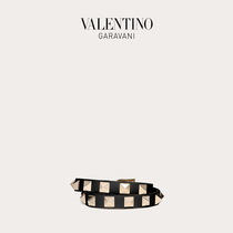 VALENTINO VALENTINO GARAVANI ROCKSTUD Classic Rivet Leather Double Ring