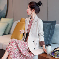 European station Ocnltiy blazer womens 2021 spring and autumn new ins net red Korean version loose casual top