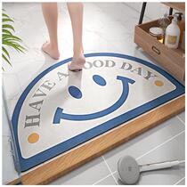 Zhejiang Butler Home Soft Silicon Algae Mud Suction Pad Bathroom Slip Mat Home Toilet Floor Mat Bathroom Anti-Slip Foot Mat Toilet