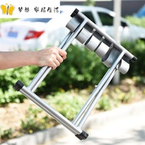 Folding chair Small pony tie folding stool Outdoor portable fishing chair small bench Household small stool Low bench