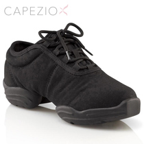 American capezio Capezio ballet shoes canvas black two-soled jazz sneakers DS03 summer spot