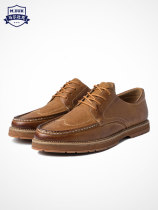 Malduk spring new mens business casual leather shoes mens leather sculptures retro Inn Bloc mens shoes
