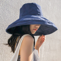 Fisherman hat Womens sun visor sunscreen hat Summer travel beach wild eaves along the Korean version of the tide sun hat