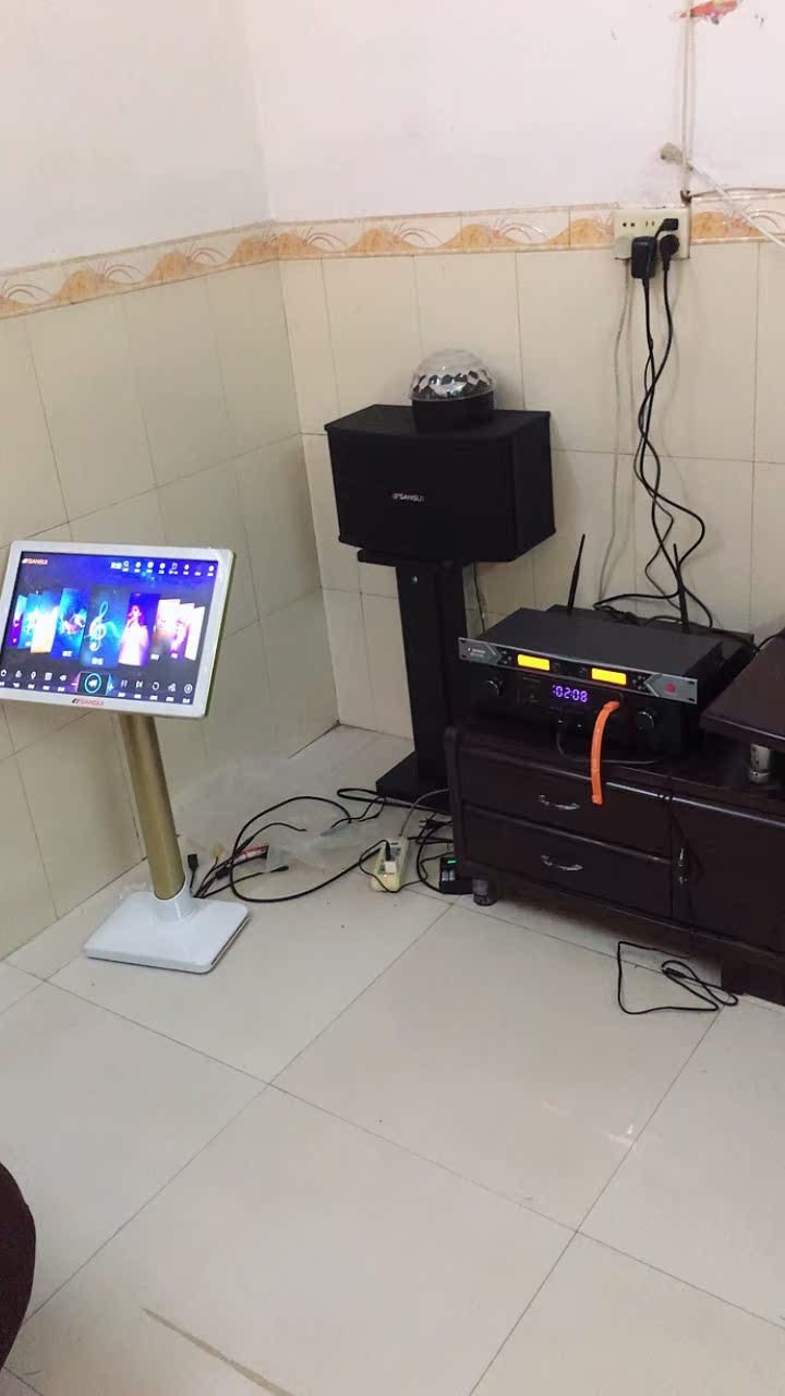 山水SP9家用K歌ktv到底好不好
