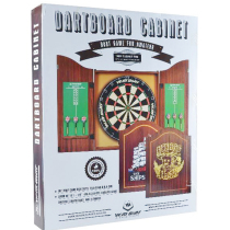 Dart hemp target wooden box with hemp target exported to Europe and the United States Weimas 18-inch professional sisal round net hemp target send darts