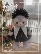 (Xmya) star Dew clothes M for star rabbit M skirt Sydney Rose Rabbit bear hand made cotton doll