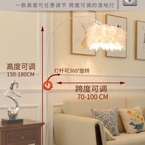 Floor lamp with shelf Table lamp Coffee table 0 Small table Bedside table Vertical customizable stepless dimming remote control