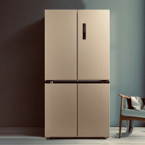 Midea 521L refrigerator household medium-sized double-door large-capacity freezer three-door four-door ultra-thin energy-saving refrigerator