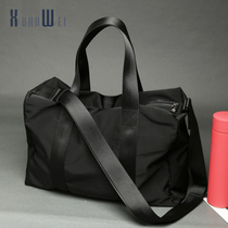 Mens Single Shoulder Bag Skew Satchel Women Large Capacity Casual Canvas Sports Bag Travel Fitness Bag Nylon Tide Handbag