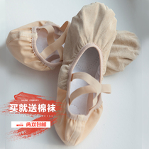 Childrens dance shoes training shoes soft-soled shoes cat claws two-point shoes good quality leather head no tightness