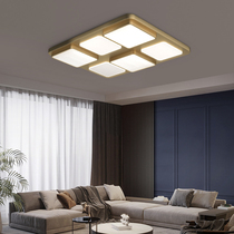 Aoduo living room ceiling lamp simple modern atmosphere Crystal led bedroom rectangular 2019 new lamps and lanterns