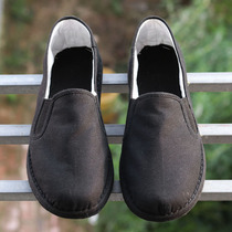 Original handmade laserless cloth shoes for men and women lovers lazy one pedal breathable health old Beijing cloth shoes