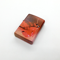 ZIPPO lighter original pure copper six-sided color printing Love of a lifetime West Tour theme collection gift anti-counterfeiting