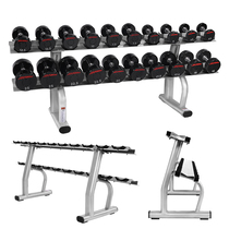 Professional Dumbbells Rack Fitness Room Commercial Double 10 Pay dumbbells Dumbbells Stand for Vertical Private Thickened Tubing Household Equipment