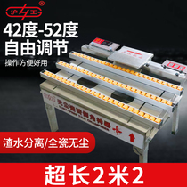 Hugong chamfering machine Desktop dust-free 45 degree rock plate cutting machine Tile edging machine High precision stone chamfering artifact