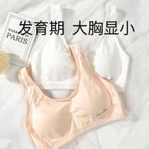 Girls' underwear high school students' bra summer thin big boobs small 17 years old growth girls 18 adolescents 16