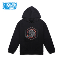 Blizzard Blizzard official game peripheral starcraft hooded pullover black loose sweater couple new