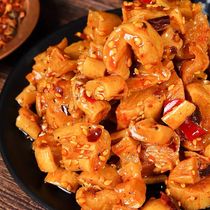 Floating aromas of spicy and spicy turnip dry Chongqing special products and crisp radish Ding Sichuan farmhouse Home-made Crisp Radish leftover food 500g