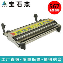 Glue machine Gem Jie hand pull 53cm stainless steel glue machine wallpaper construction iron sizing machine wallpaper glue coating machine