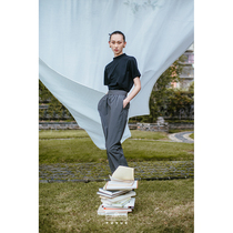 TUYUE coated moon designer pure color pocket wrap hip half body long skirt female summer rear open fork high waist flower bud skirt high