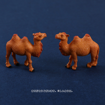 Miniature miniature simulation animal camel doll sand table static glue model small ornaments succulent micro landscape desktop