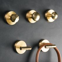 Oaius Hammer bracelet for brass hanging clothes hook Hyun off Kitchen Toilet Free of perforated Decorative Adhesive Hook Hood Hook