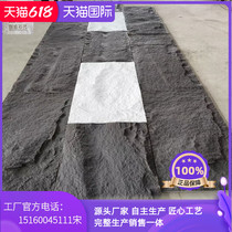 Lightweight cultural fossil pu polyurethane mushroom stone villa simulation exterior wall brick culture TV background wall artificial stone skin