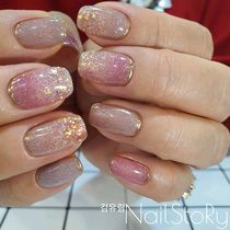 Japan imported Bellaforma gem muscle beauty flash powder sequins fine shiny piece nail polish glue