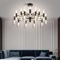 Postmodern light luxury living room chandelier Net red molecular lamp personality creative Nordic simple style bedroom restaurant chandelier