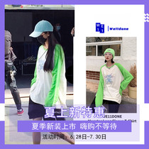 Overpass we11done Yang power the same small monster long sleeve T-shirt welldone Korean family small crowd design feeling blouse